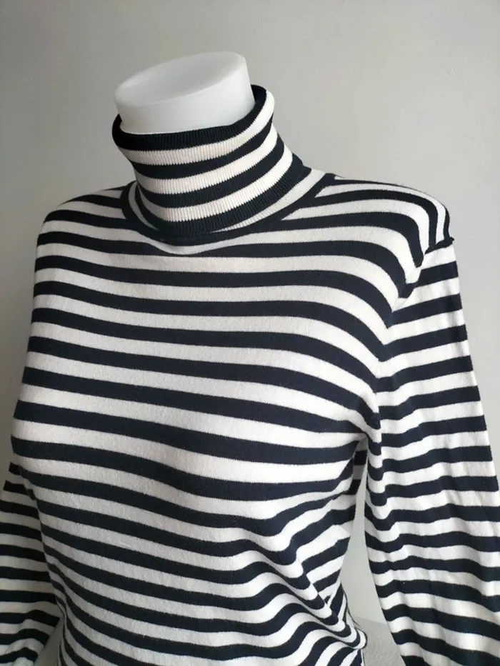 Pull Femmes Col Roulé - Tommy Hilfiger - Taille S - photo numéro 2