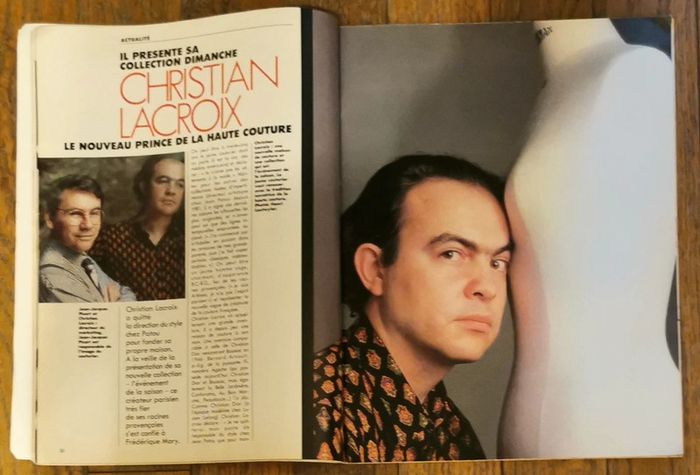 Ancien magazine Madame figaro 1987 N°13343 vintage - photo numéro 6
