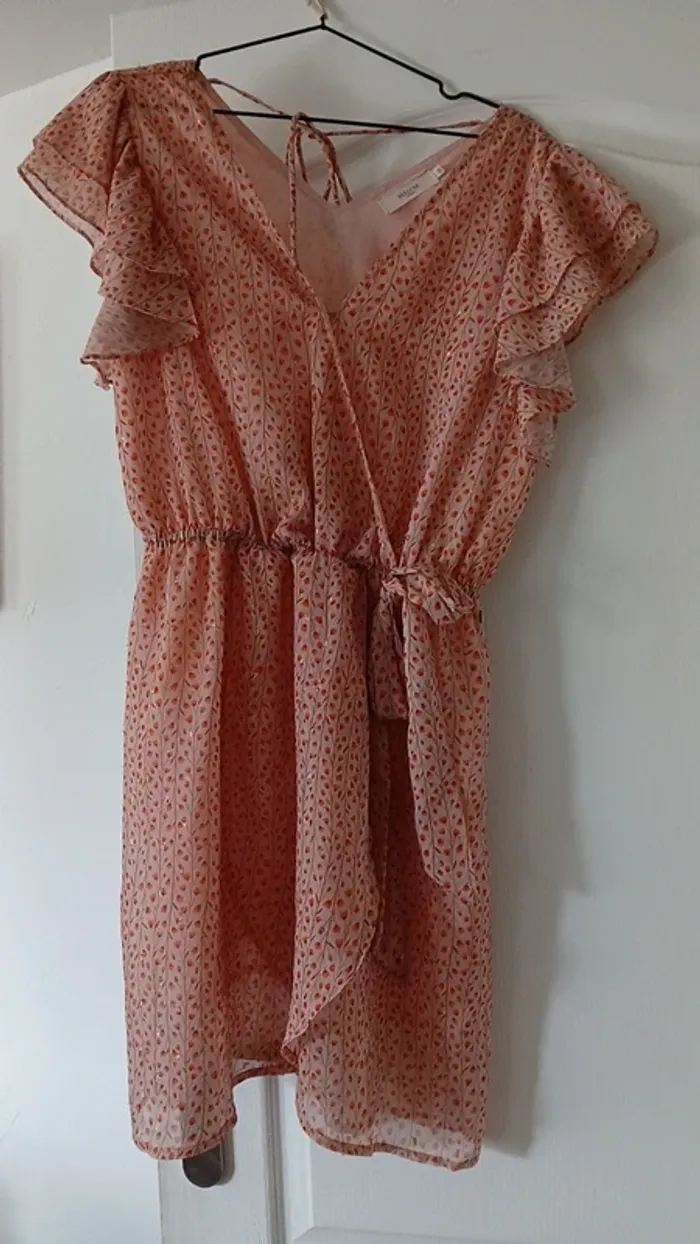Robe courte Deeluxe Rose - photo numéro 2