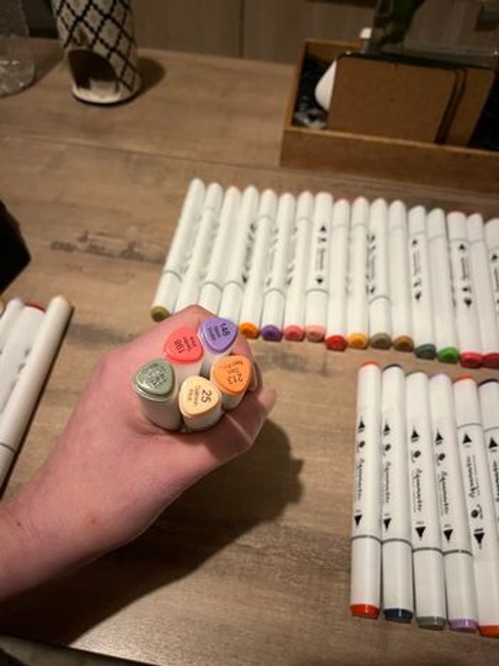 Lots de 40 feutres à eau - photo numéro 4