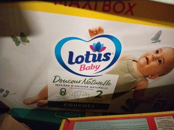 Couches Lotus baby taille 2
