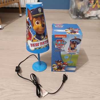 Lampe de chevet pat patrouille