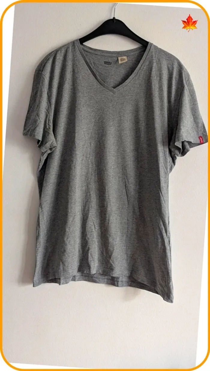 T shirt homme Levi's col V taille L