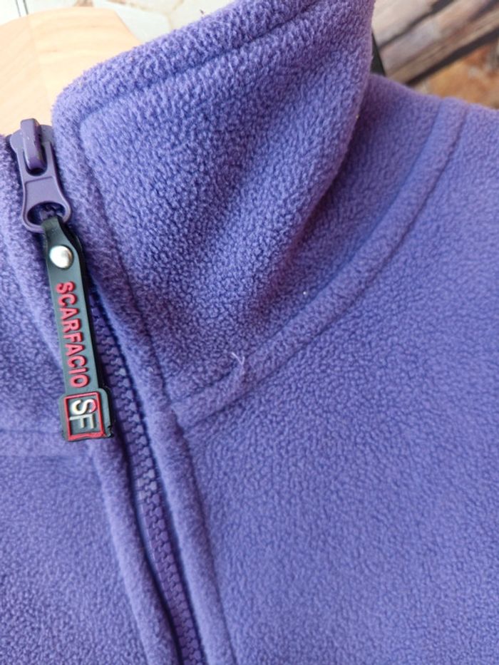 Veste polaire chaud violet - photo numéro 5