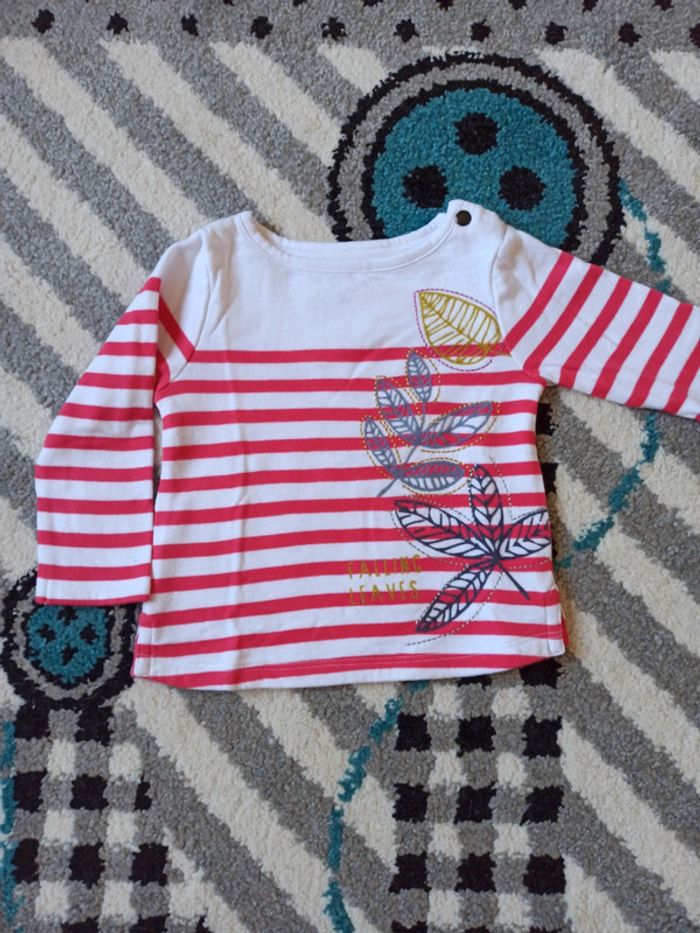 T-shirt manches longues mixte - 6 mois