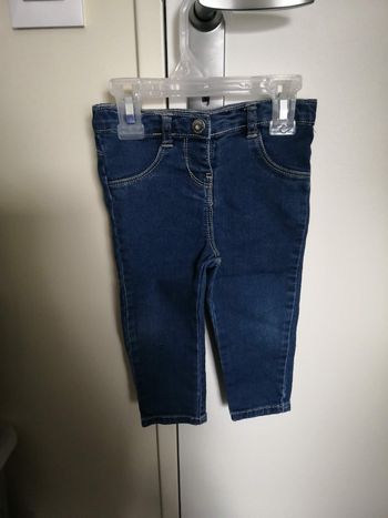 Jean slim stretch à taille ajustable (Bleu) 18 mois (86 cm) Kiabi