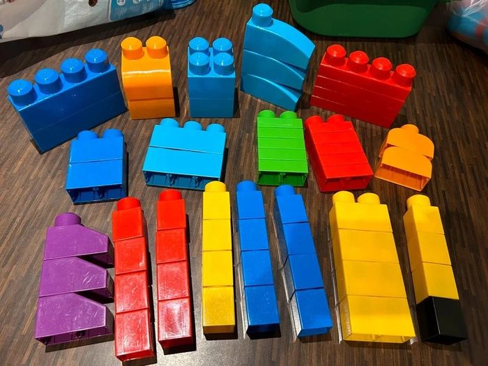 Briques de construction 1er âge Mega Bloks 60 pièces - photo numéro 2