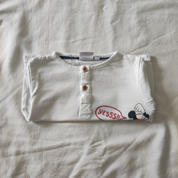 T-shirt bébé 6 mois Disney Mickey