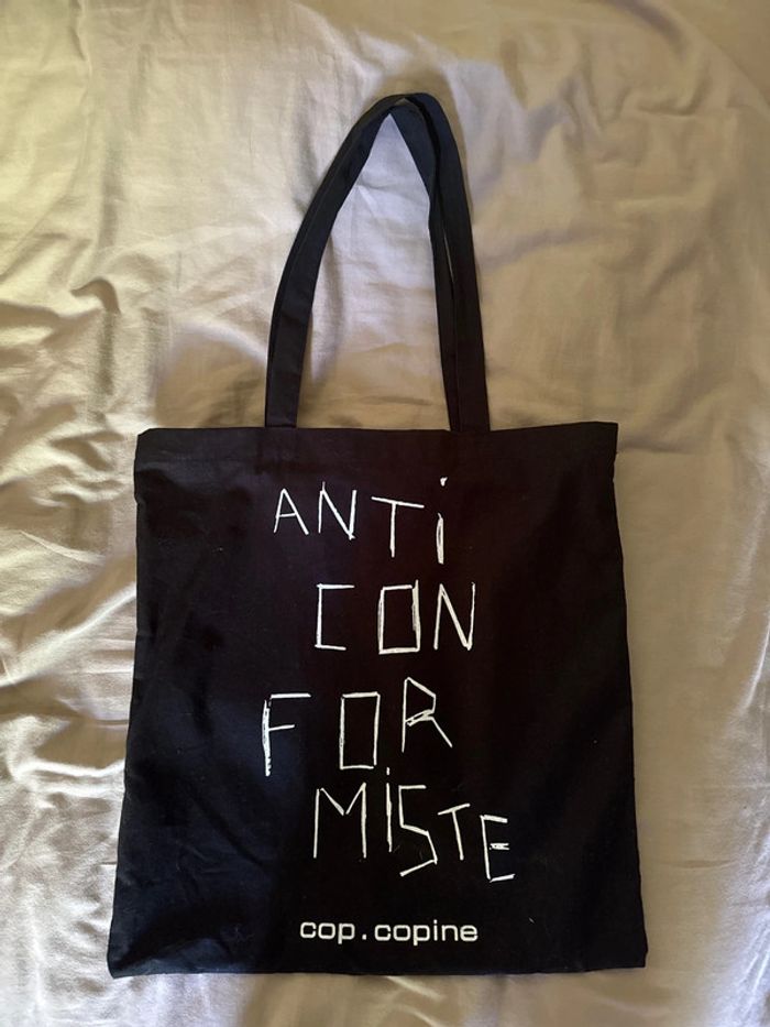 Tote bag cop copine anti con formiste