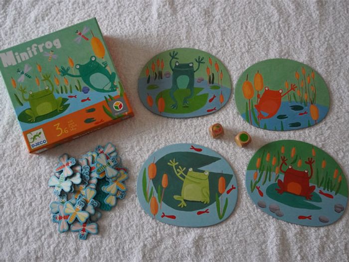 Jeu "Minifrog" Djeco pour enfants (3/6 ans) - photo numéro 3