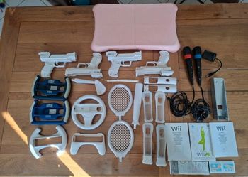 Gros lot d'accessoires Nintendo Wii