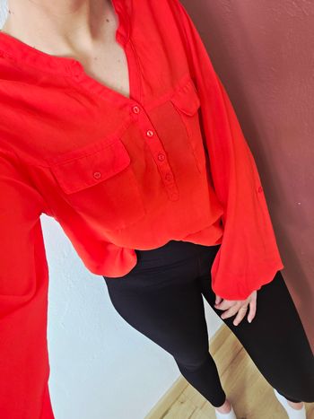 Chemisier rouge