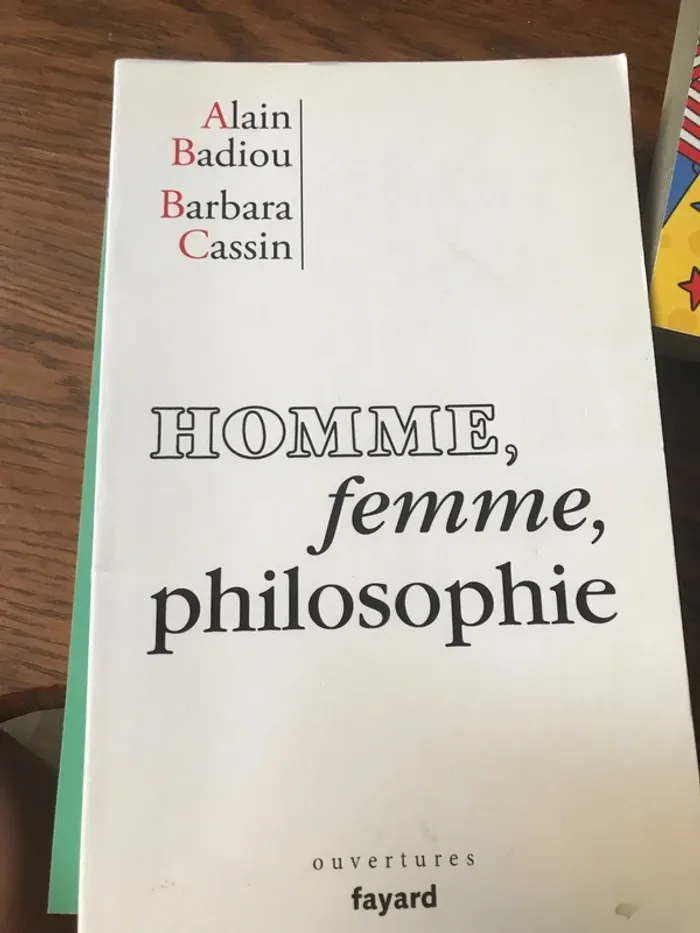 Homme femme philosophe