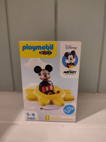 Playmobil 71321 1.2.3 et Disney: Mickey et Toupie Soleil