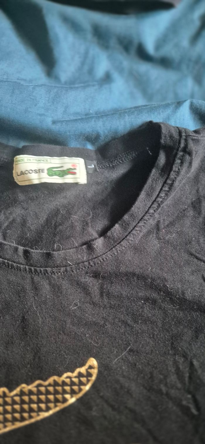 Tee sshirt lacoste - photo numéro 2