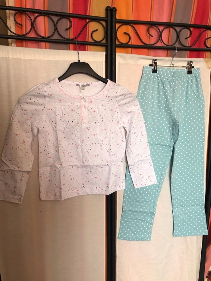 Lot de 2 pyjamas en jersey T 8 ans - photo numéro 4
