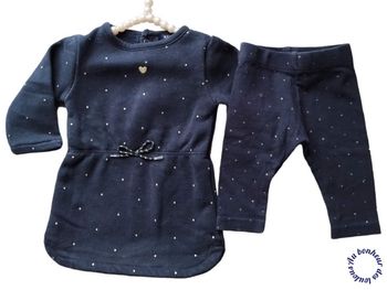 3 mois ensemble Kiabi robe et legging