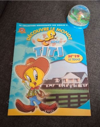 Boule à neige Titi n°19 le Texas