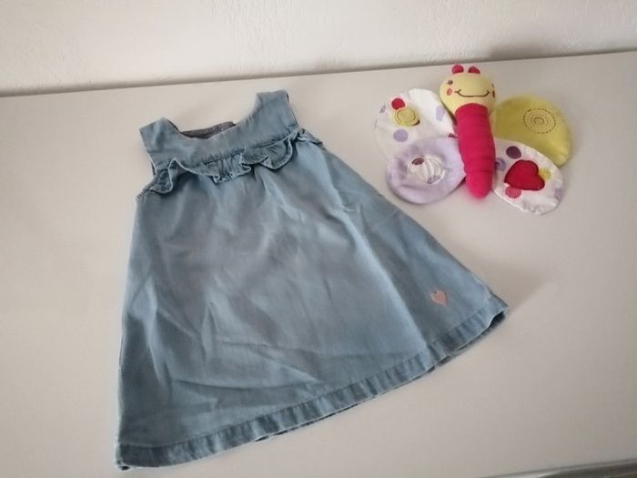 Robe en jean souple 6 mois - photo numéro 10