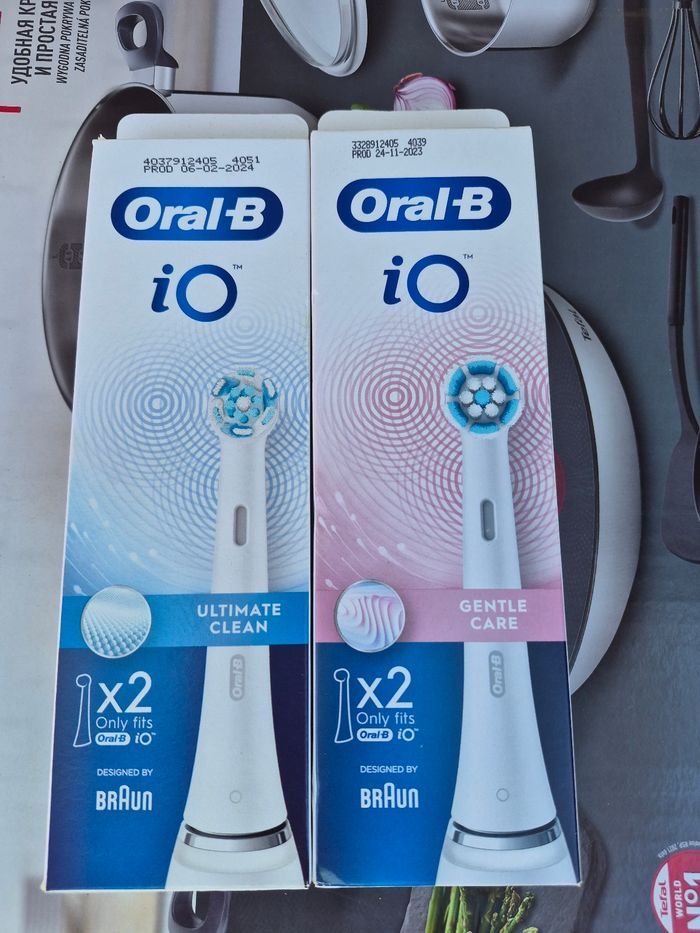 Brossettes oral b io ×4 Neuve.