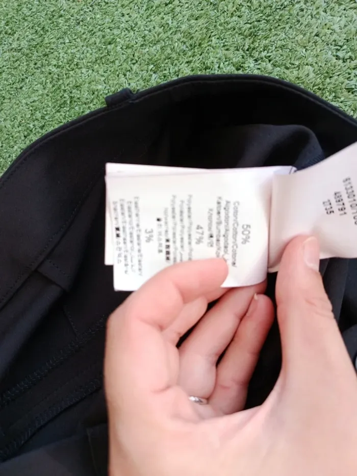 Pantalon de ville noir Cache cache taille 42 - photo numéro 6