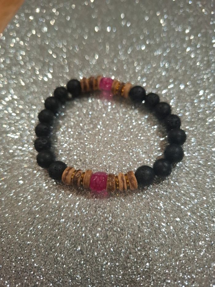 Bracelet en coquille de noix - photo numéro 2