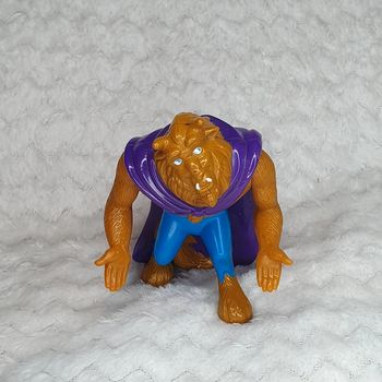 Figurine jouet la belle et la bête disney mcdo