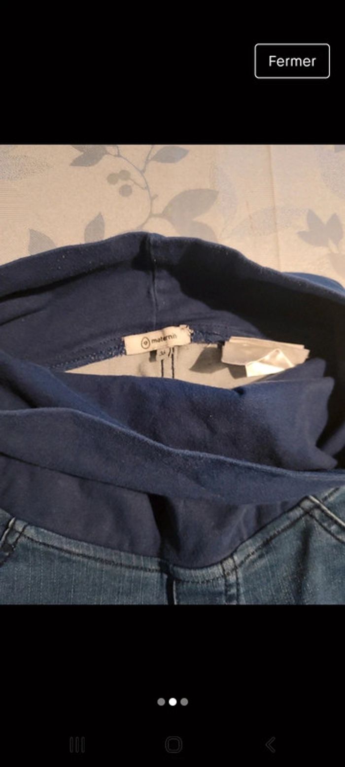 Lot 2 pantalons de grossesse - photo numéro 2