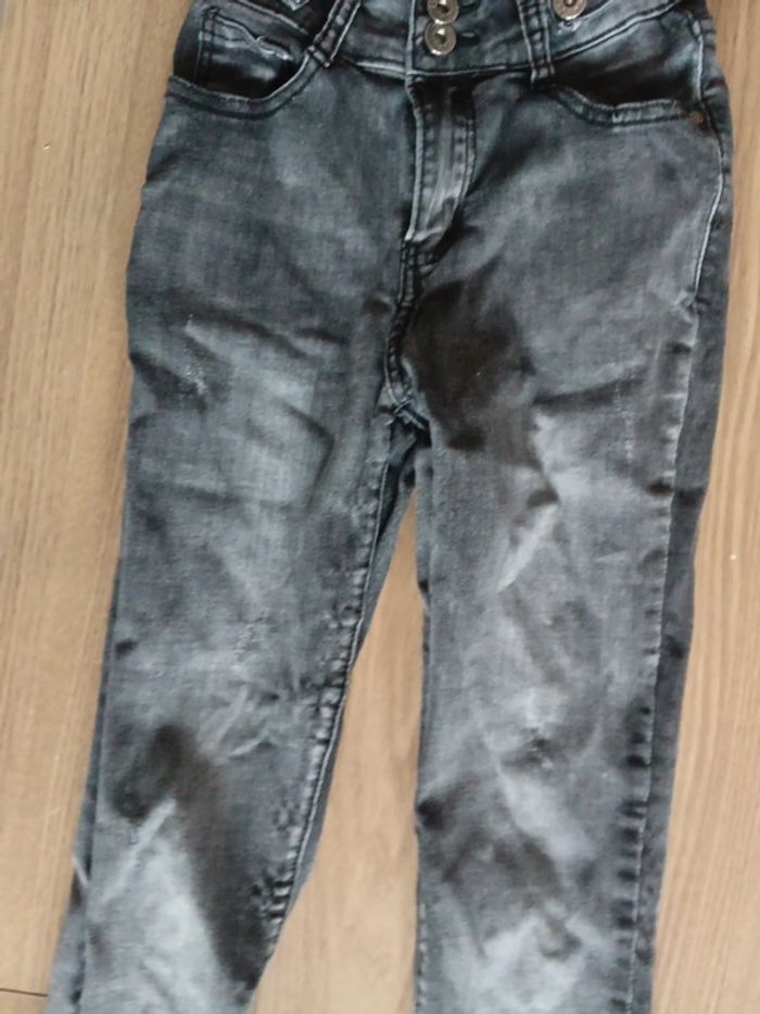 Jeans Taille haute miss Bon taille 34 - photo numéro 6
