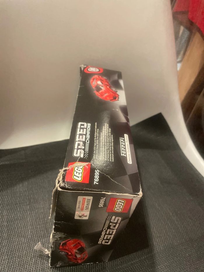 Lego Speed champions 76895 Ferrari F8 Tributo non complet avec notice - photo numéro 2