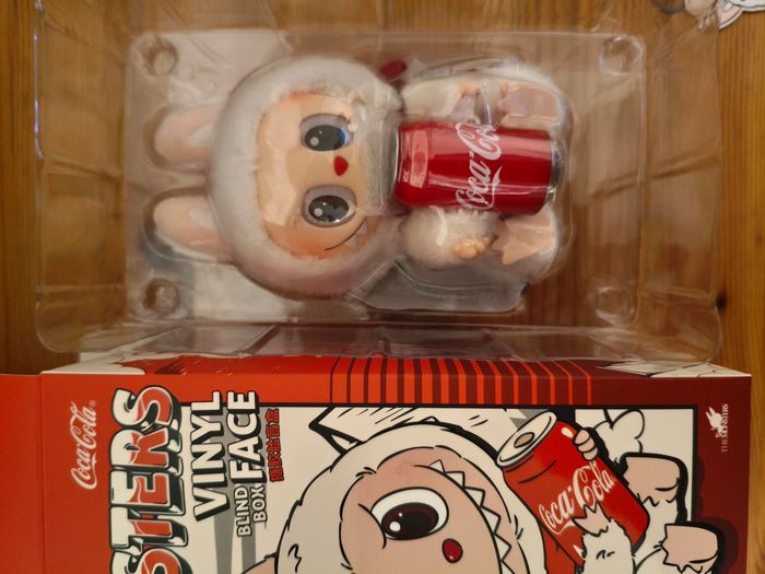 Labubu The Monster Coca Cola Vinyl Face happy factor