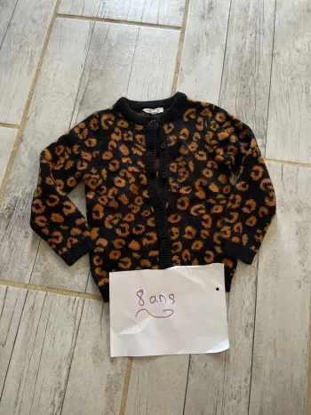 Très joli gilet hiver fille 8 ans