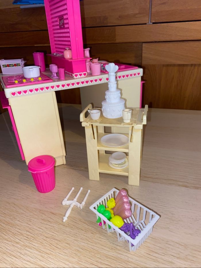 Barbie Mattel poupee 1984 kitchen cuisine cuisinière dream rêve ensueno cucina - photo numéro 4