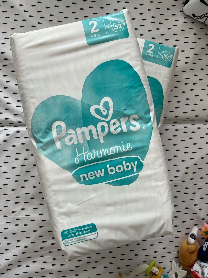 104 Pampers harmonie taille 2