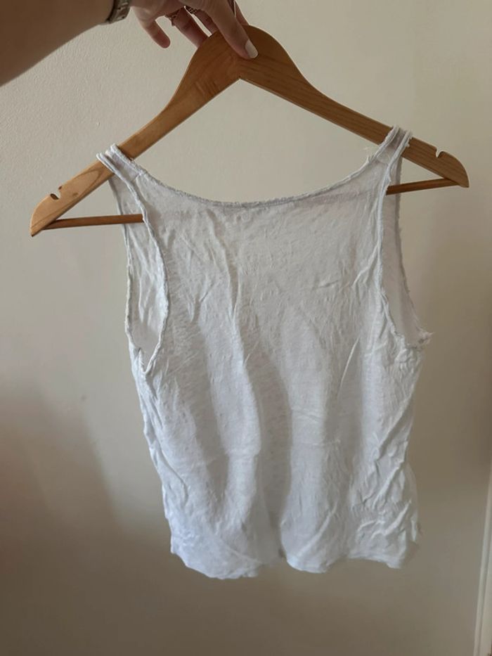 Débardeur blanc pull&bear - photo numéro 2