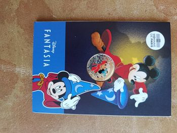 Pièce 10 euros Argent - Disney Fantasia - mickey - 2025 - France