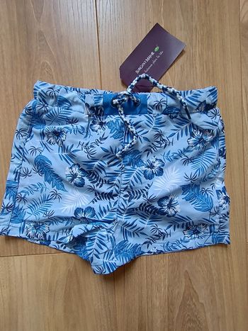Joli short de bain neuf sergent major 18 mois 
