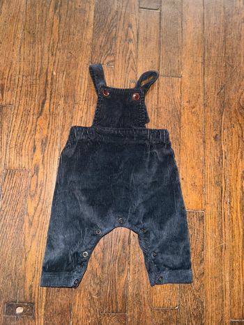 Salopette velour 1+ in the family  3 mois