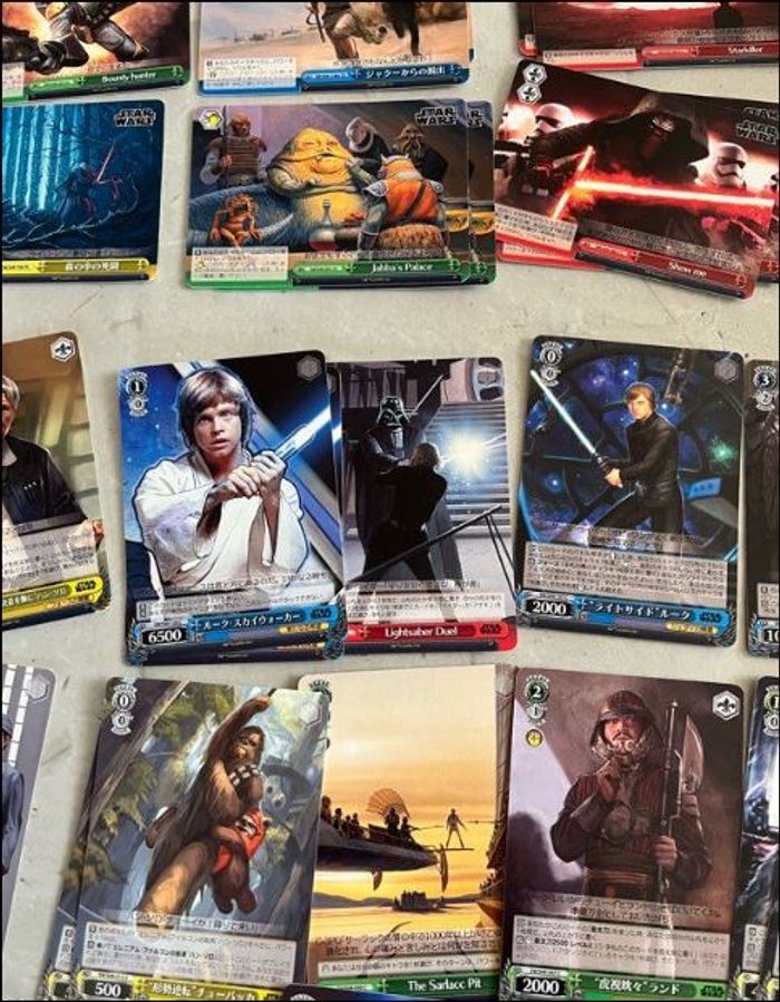 carte star wars Weiss schwarz - photo numéro 8