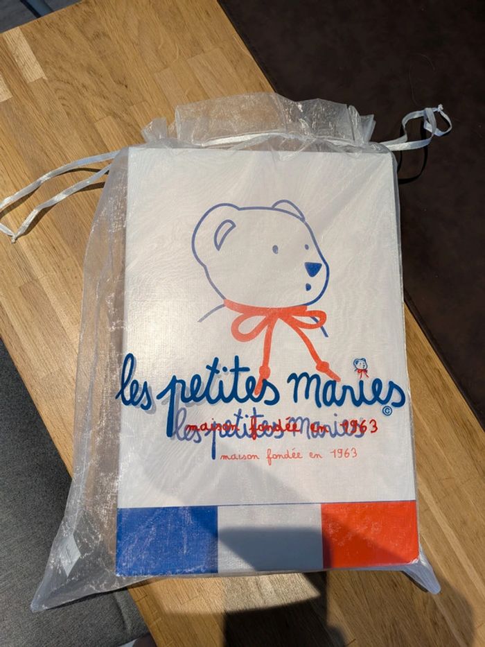 Doudou lapin " les petites maries " neuf - photo numéro 7
