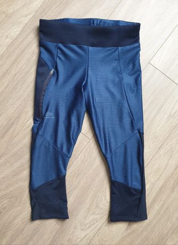 Pantacourt sport kalenji bleu