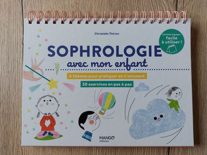 Livre chevalet "Sophrologie avec mon enfant" Christelle Thirion Mango