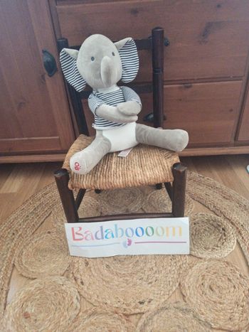 Éléphant peluche obaibi tbe