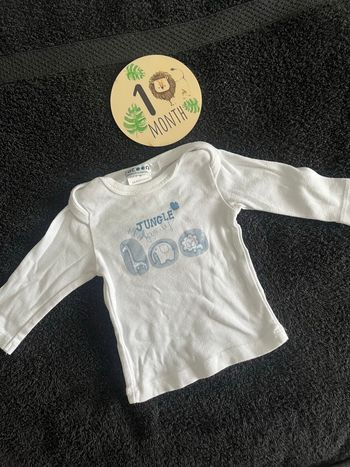 Teeshirt manches longues 1 mois