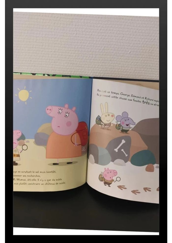 Livre Peppa pig "George et le dinosaure" - photo numéro 3