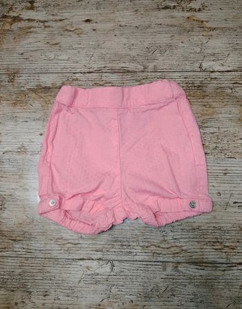 Joli short été en toile fille 3 mois