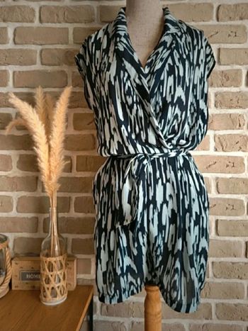 Combi short fluide Mango cache cœur et ceinture