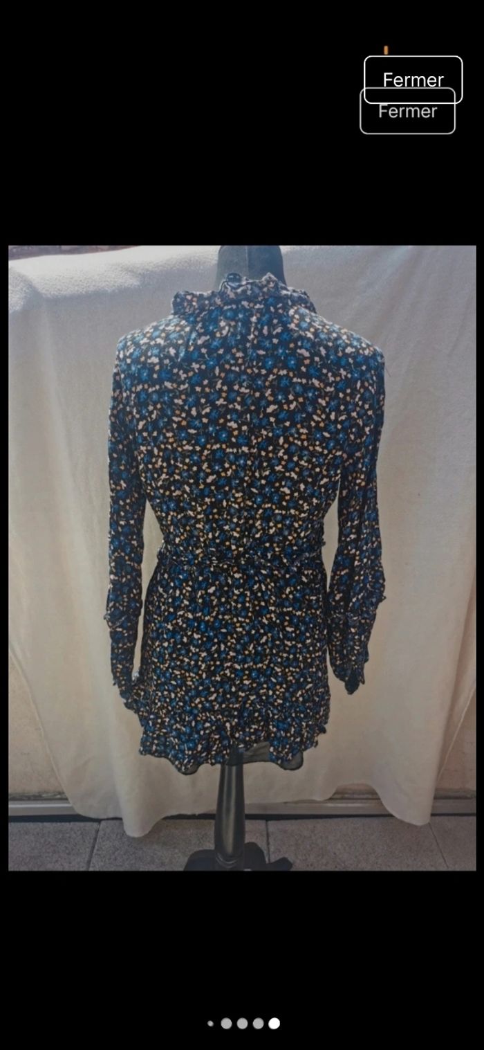 Robe zara fleural s - photo numéro 6
