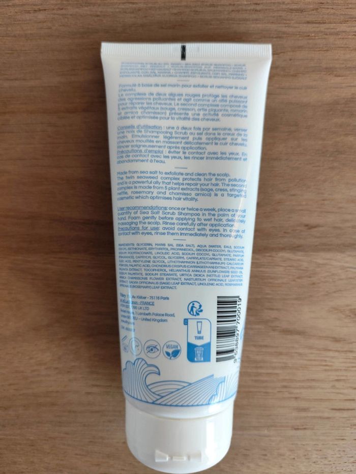 Shampooing Scrub au sel marin Vitry - photo numéro 2