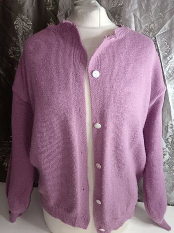 Gilet lilas